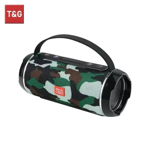 Bluetooth Speaker Tg116C TWS Wireless Powerful Box Portable Outdoor Speakers Waterproof Subwoofer 3D Stereo Sound Handsfree Call