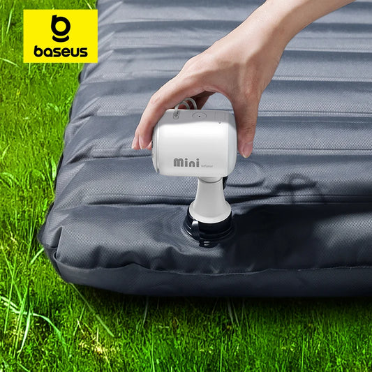 Air Pump Wireless Air Compressor Camping Inflatable Deflate Beds Mats Swimming Ring Mini Portable Outdoor Inflator Pump