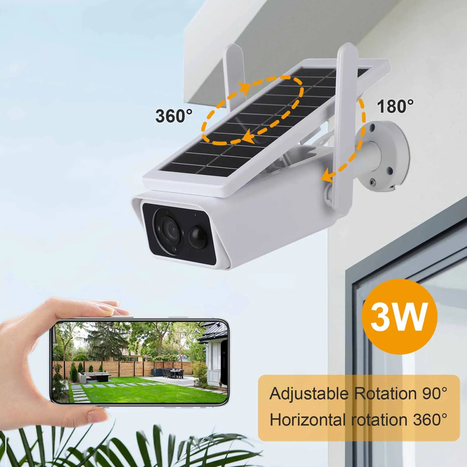 4K 8MP Wifi Solar Camera Wireless Battery Powered Outdoor 4MP IP Camera IP66 PIR Video Surveillance Security Bullet Cameras