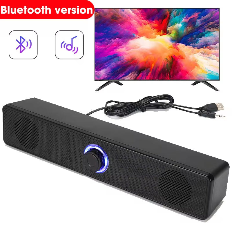 Computer Desktop High-Quality Bluetooth Wired Dual-Purpose High-Volume Microphone Two-In-One Speaker