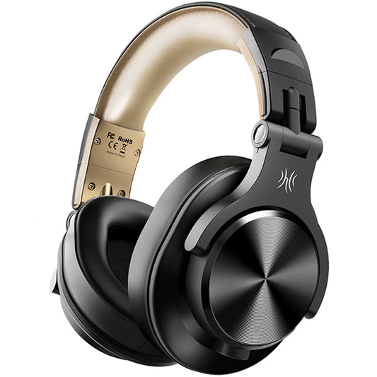 Fusion A70 Bluetooth 5.2 Headphones Hi-Res Audio over Ear Wireless Headset Professional Studio Monitor DJ Headphones 72H